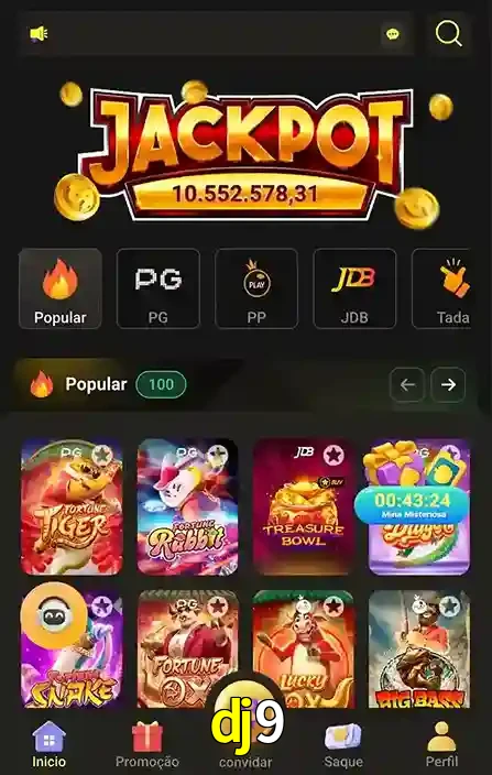 Promoções Especiais no dj9 App